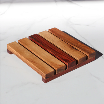 6" Wood Trivet