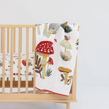 Mushroom Toddler/Baby Quilt