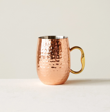 Amazing Hammered Mule Mug w/ Copper Finish