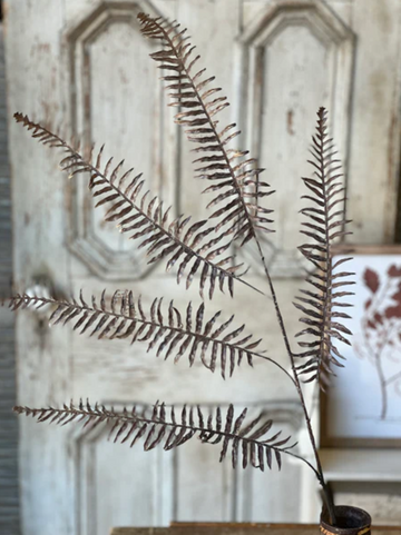 Sepia Fronds Spray