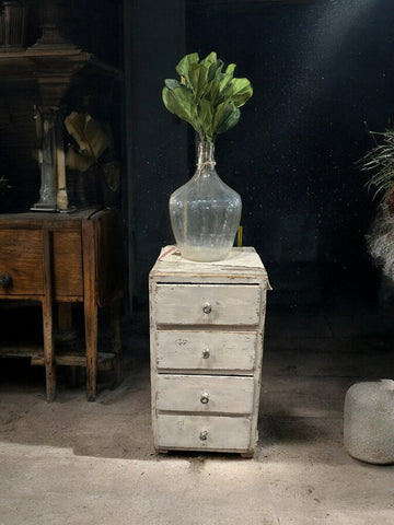 Small European 4-Drawer Cabinet/Side Table