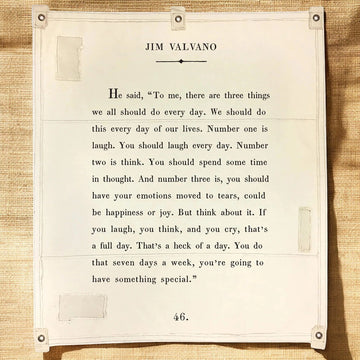Jim Valvano Wall Tarp