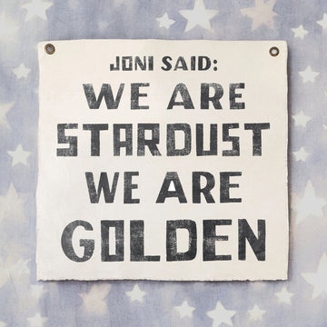 "Joni Said" Handmade Wall Tarp