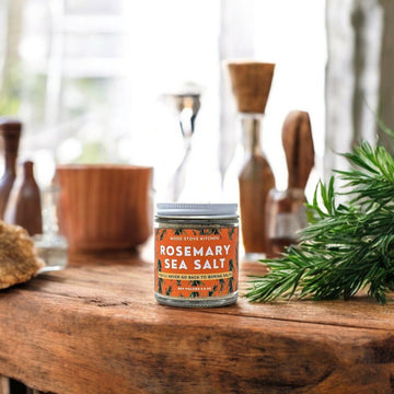Rosemary Sea Salt- 6.4oz Jar