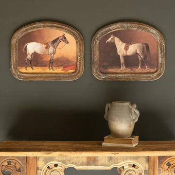 Arched Framed Horse Print