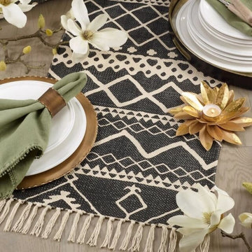 Mudcloth Pattern Table Runner