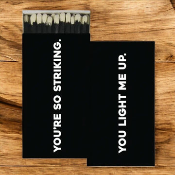 Beautiful Matchbox w Saying/Design