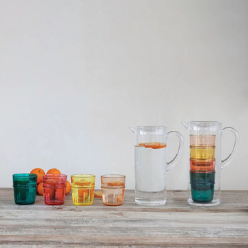 Amazing Pitcher & Stackable Glasses