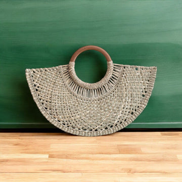 Hand Woven Seagrass Fan