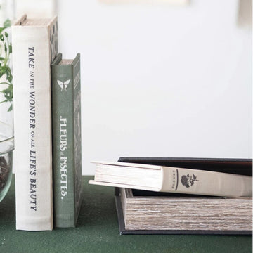 Canvas Book Storage Box
