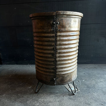 Iron Old Barrel Bar Table