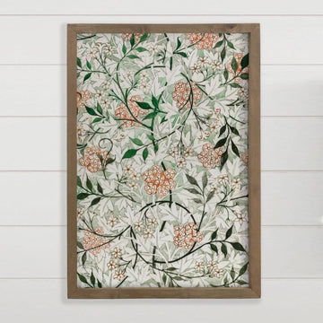 Charming Jasmine Sketch Framed Art