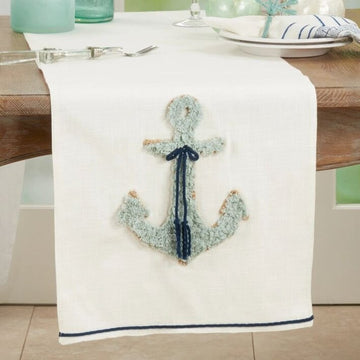 Anchor Applique Table Runner