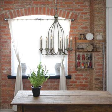 "Sampson" 6-Light Chandelier
