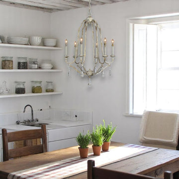 "Evie" 6-Light Chandelier