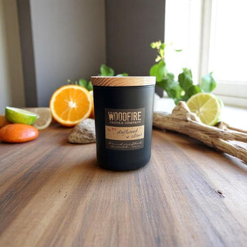Wood Wick Soy Candle - Driftwood Citrus