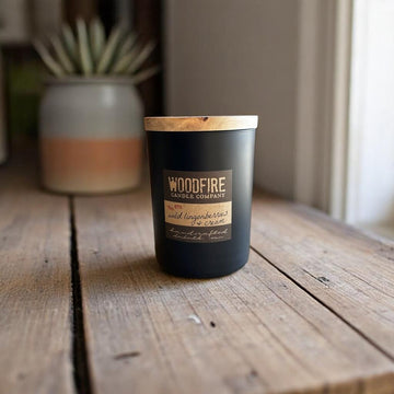 Wood Wick Soy Candle - Wild Lingonberries & Cream