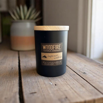 Wood Wick Soy Candle - Superior Waters