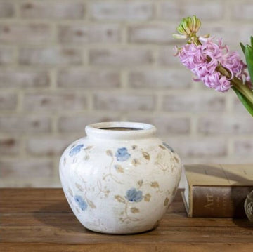 Blue Flower Bouquet Vase