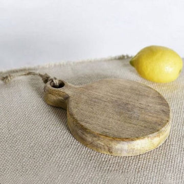 Round Small Wood Board