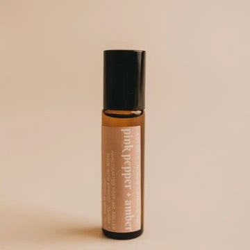 Pink Pepper + Amber Perfume Oil Roller