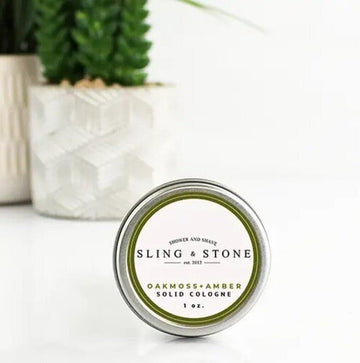 For Men- Oakmoss + Amber Solid Cologne