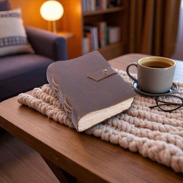 Oiled Chocolate Brown Leather Journal
