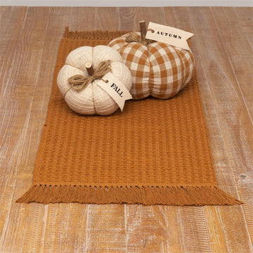 Woven Rust Table Runner