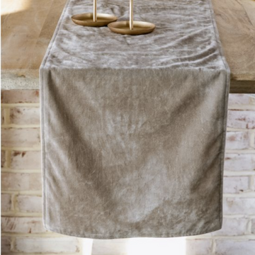 Velvet Latte Table Runner