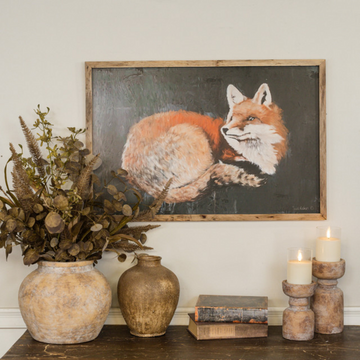 Beautiful Framed Fox Print