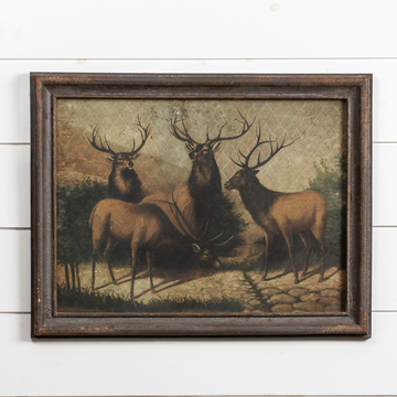 Stags Framed Picture