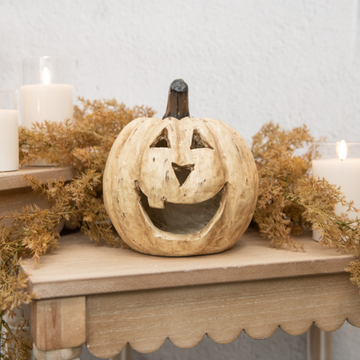 White Big Mouth Pumpkin