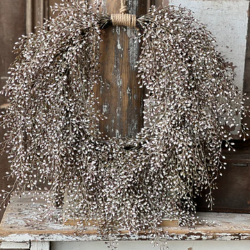 Brown Little Luna Hanging Wreath