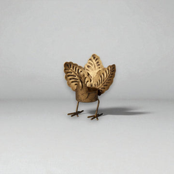 Turkey Oak Leaf Tealight Holder