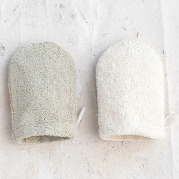 Terry Cloth Shower Mitt