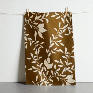 Harvest Autumn Botanical Dishtowel