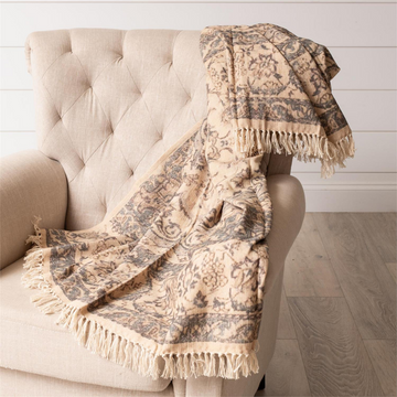 Antique Rug Style Throw