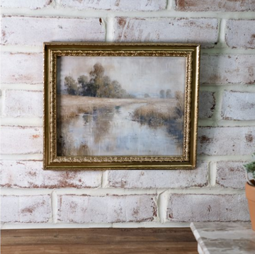 Framed Stream Landscape