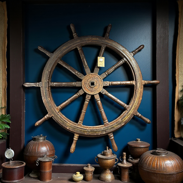 Sailorly Wood Ships Wheel