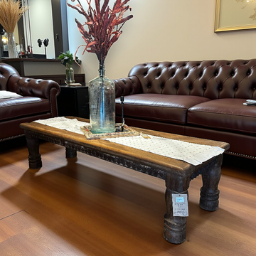 Carved Coffee Table