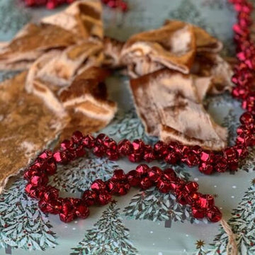 Red Jingle All The Way Garland - 4'