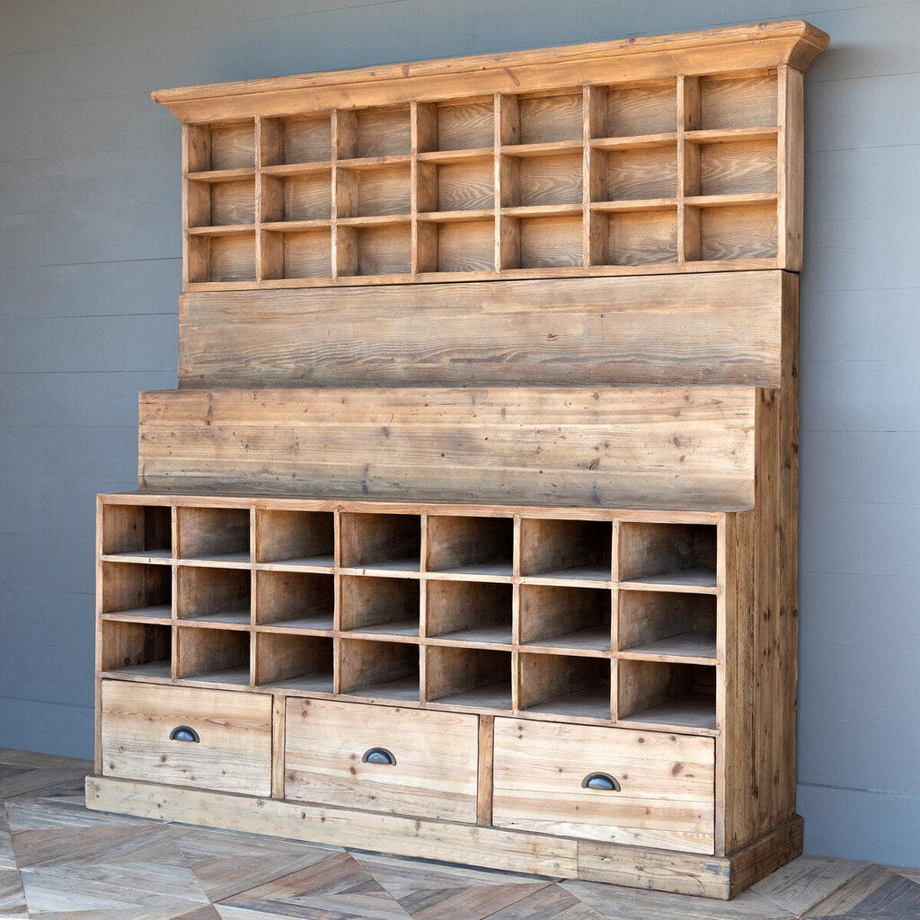 Beautiful Natural Wood Display Cabinet