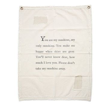 "You are my sunshine..." Wall Tarp