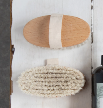 Beechwood Brush w/ Elastic Band