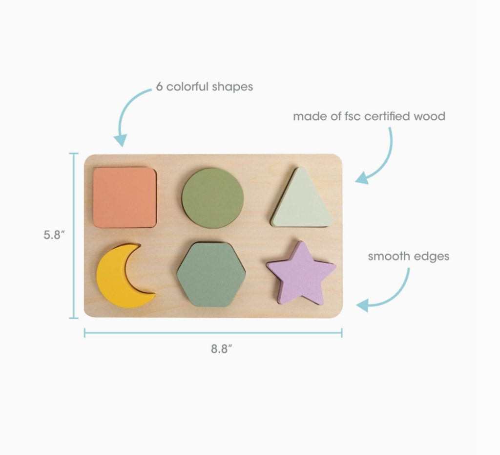 Wooden Shapes Puzzle