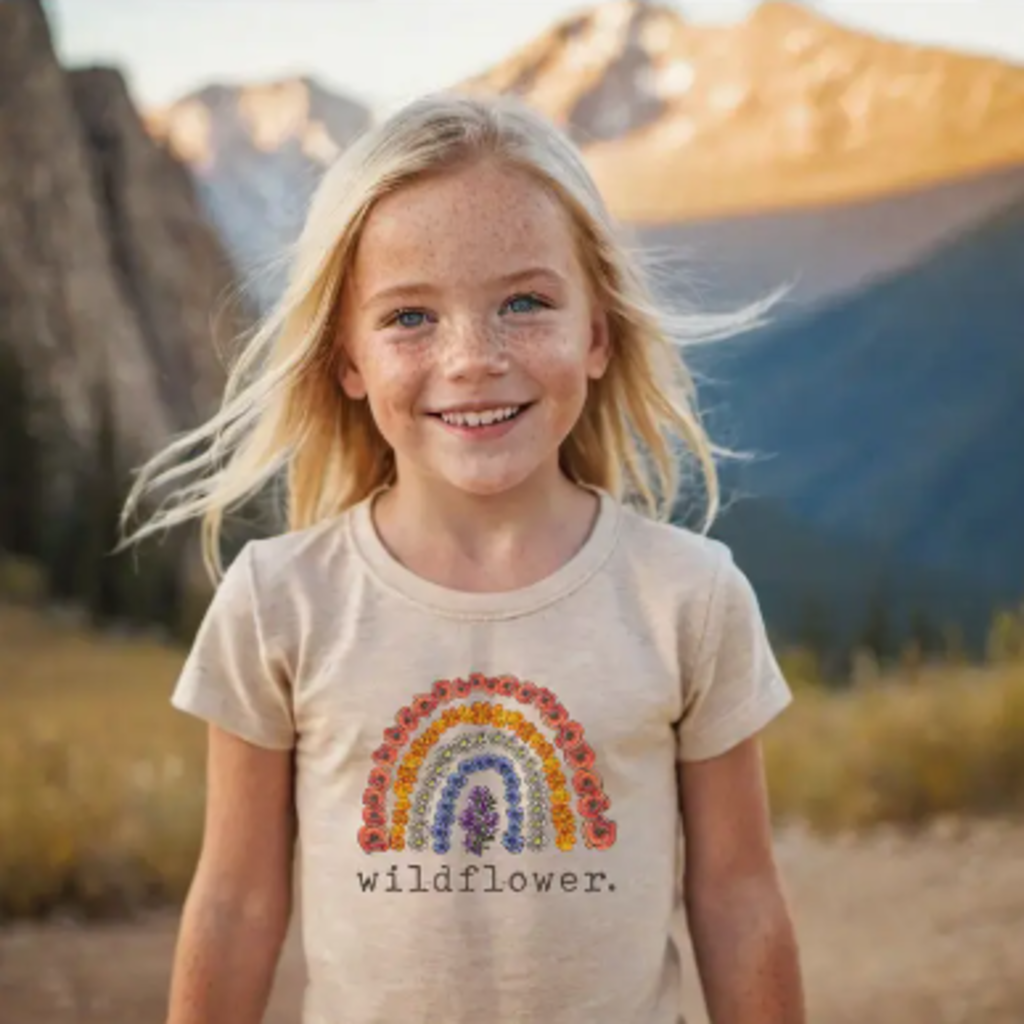 Wildflower Spring Nature Tee