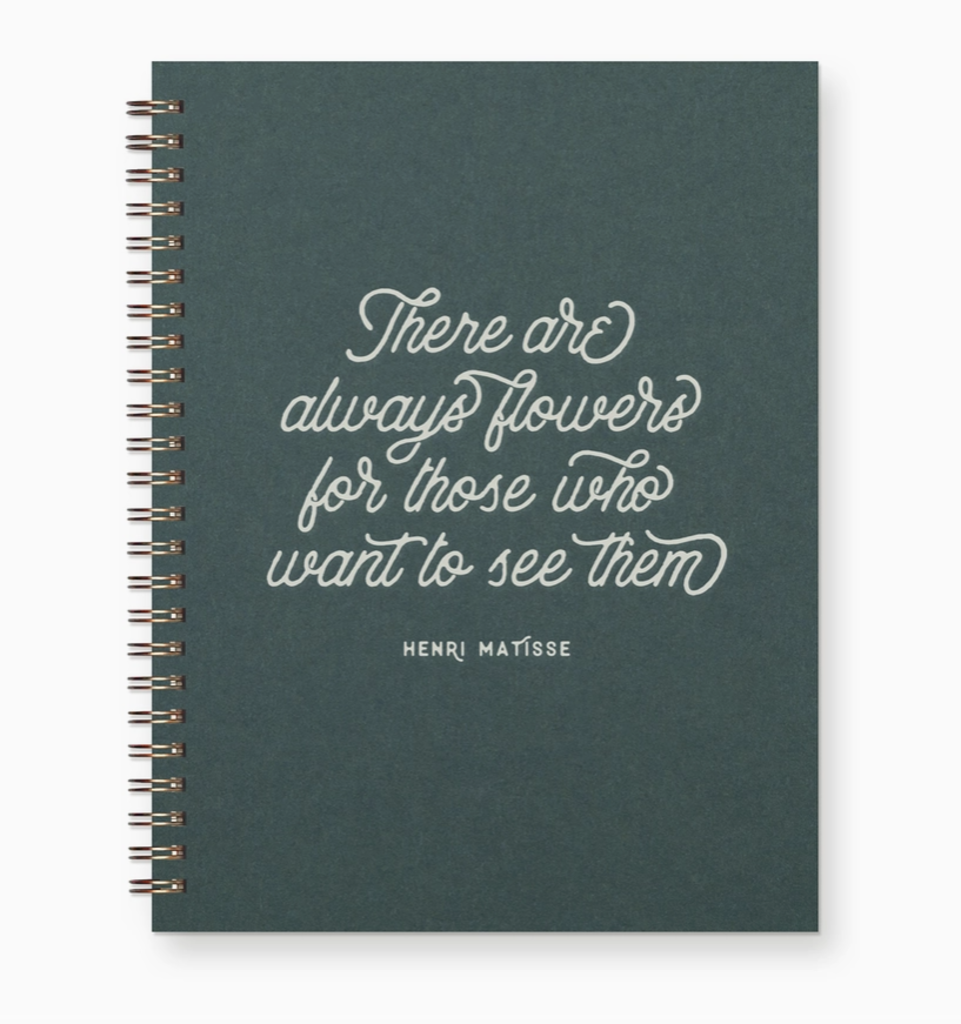 Always Flowers Journal/Lined Notebook