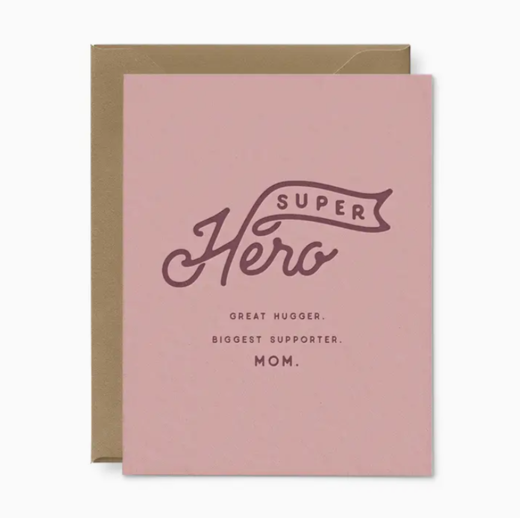 Super Hero Mother's Day Card