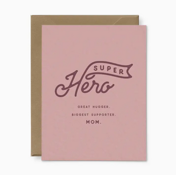 Super Hero Mother's Day Card