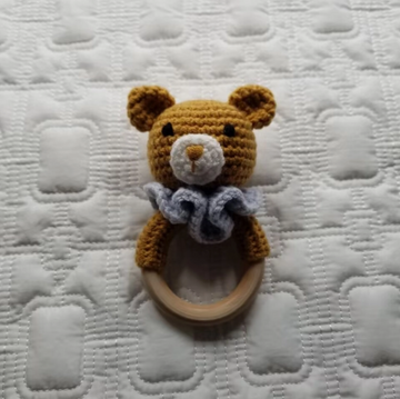 Hand Crochet Rattle Toy